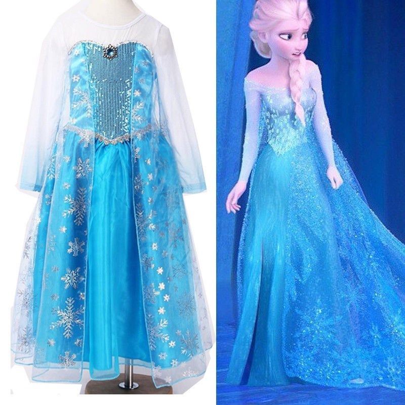 frozen elsa new dress